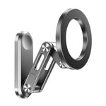 Z21 Dual-Sided Magnetic Phone Stand Foldable Aluminum Alloy 360 Degree Adjustable Double Sided Phone Holder for iPhone 17  /  16  /  15  /  14  /  Galaxy