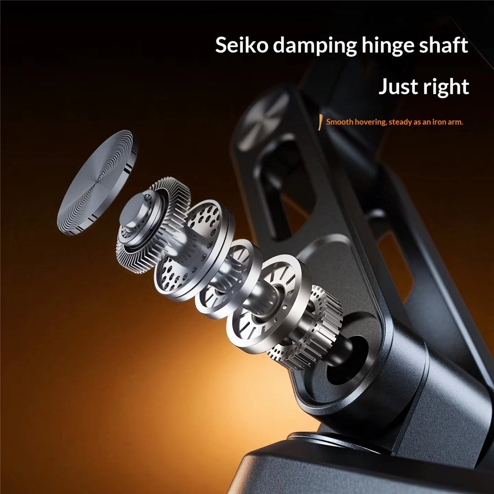 Z21 Dual-Sided Magnetic Phone Stand Foldable Aluminum Alloy 360 Degree Adjustable Double Sided Phone Holder for iPhone 17  /  16  /  15  /  14  /  Galaxy
