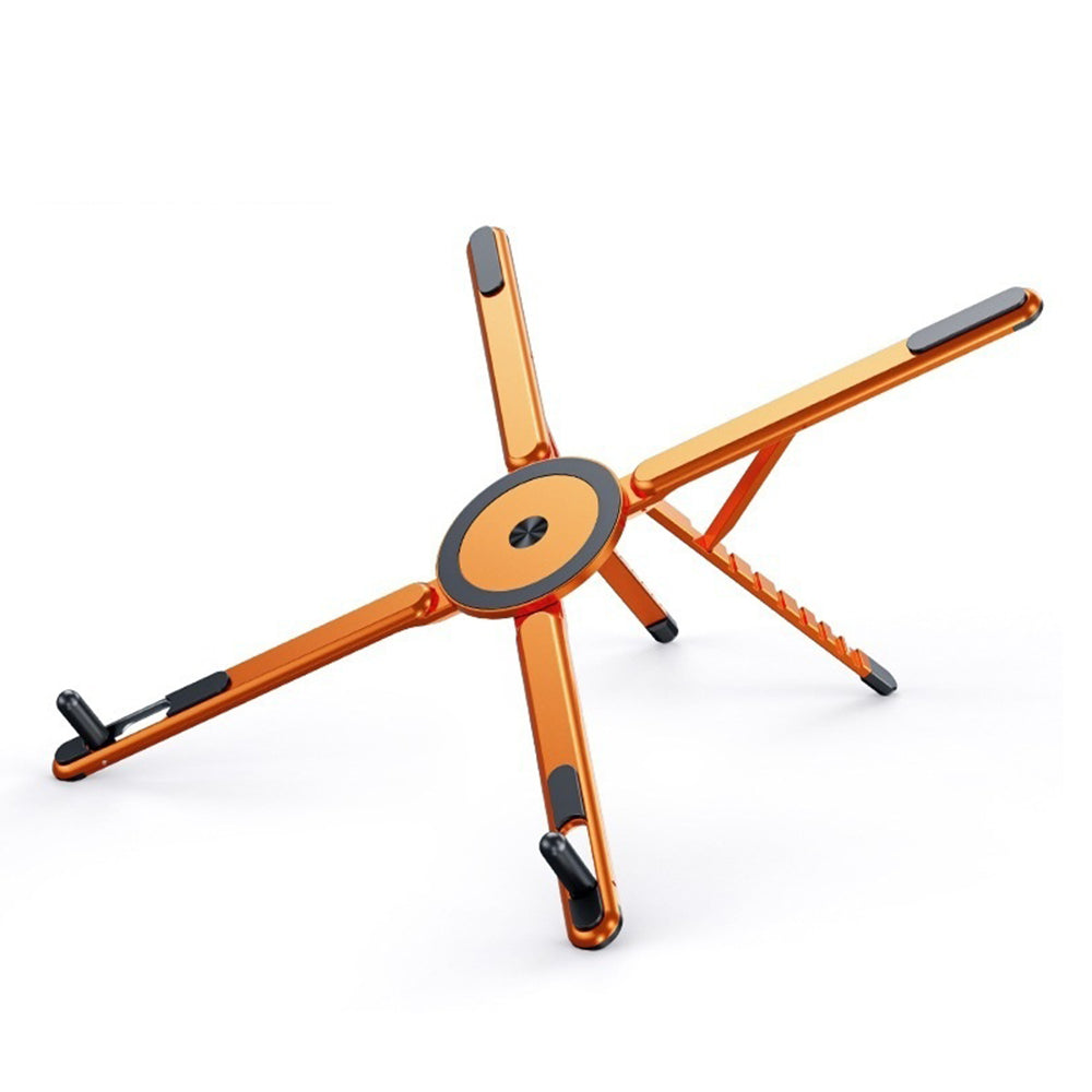 Multi-functional Magnetic Cellphone Holder Stand Aluminum Alloy Foldable Bracket for Phone Tablet Laptop