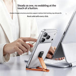 T11 Multifunctional Keychain Mini Phone Stand Foldable Aluminum Desktop Holder Portable Mobile Support Bracket