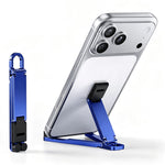 T11 Multifunctional Keychain Mini Phone Stand Foldable Aluminum Desktop Holder Portable Mobile Support Bracket