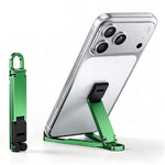 T11 Multifunctional Keychain Mini Phone Stand Foldable Aluminum Desktop Holder Portable Mobile Support Bracket