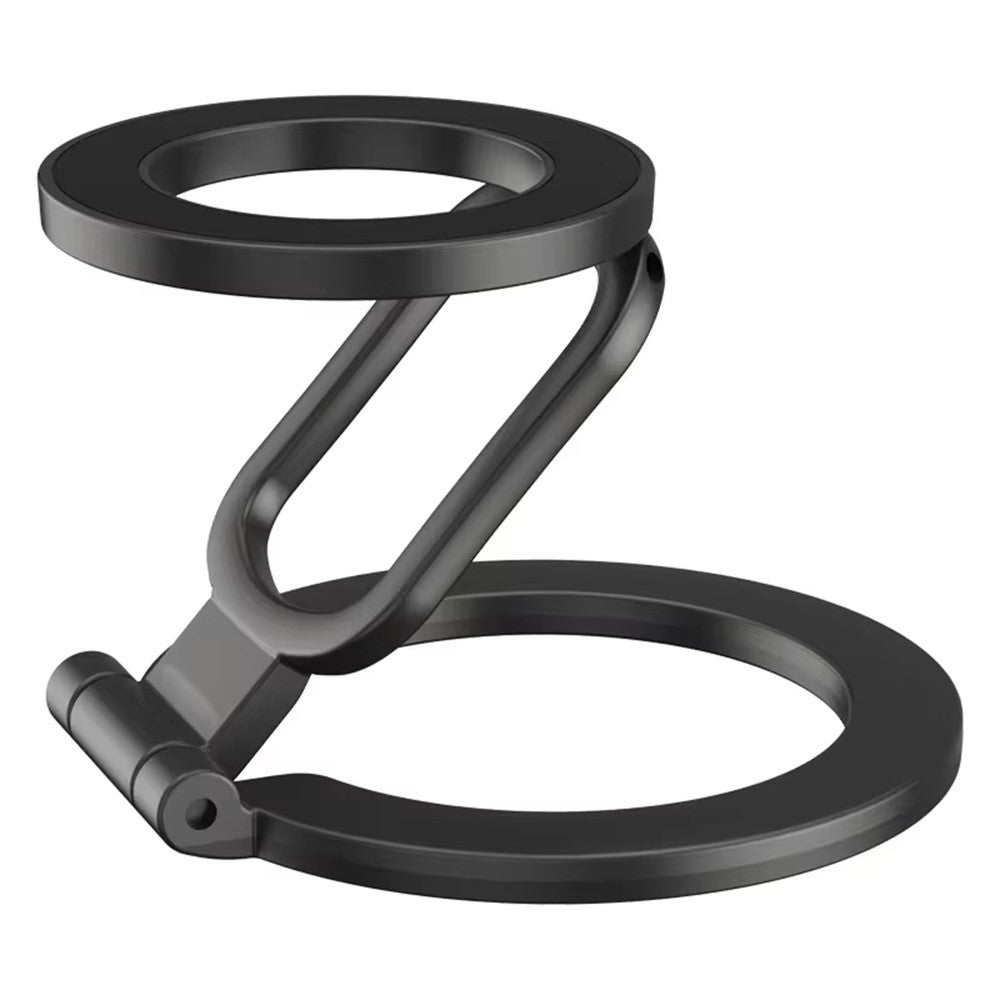 Double-Sided Magnetic Phone Stand Ring Holder Compatible with MagSafe 360 Degree Adjustable Metal Stand for iPhone 17  /  16  /  15  /  14  /  Samsung  /  Galaxy