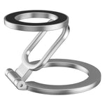 Double-Sided Magnetic Phone Stand Ring Holder Compatible with MagSafe 360 Degree Adjustable Metal Stand for iPhone 17  /  16  /  15  /  14  /  Samsung  /  Galaxy