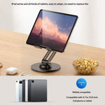 YESIDO C302 Desktop Tablet Stand 360 Degree Rotation 3-Axis Foldable Phone Holder Bracket