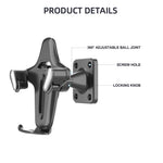 Wall Mount Phone Holder 360 Degree Adjustable Phone Stand for 4.7-7.2 Inch Smartphones