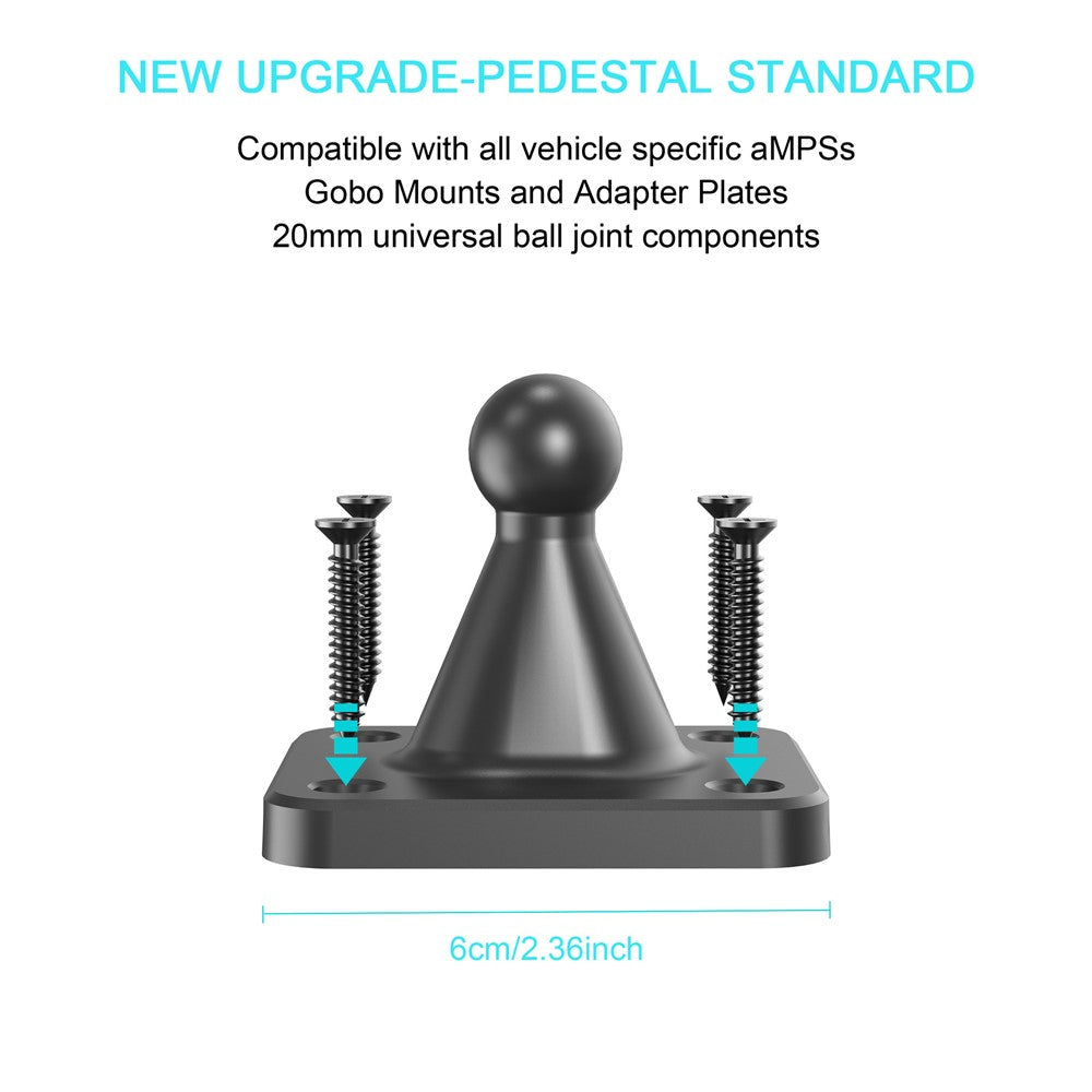 Wall Mount Phone Holder 360 Degree Adjustable Phone Stand for 4.7-7.2 Inch Smartphones