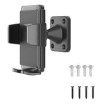 Wall-Mounted Phone Holder 360 Degree Adjustable Phone Stand for 4.7-7.2 Inch Smartphones Kitchen Bathroom Shower Mirror Phone Mount
