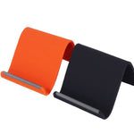 Flexible Silicone Desktop Stand Universal Phone Tablet Foldable Lazy Bracket 2-in-1 Desktop Hanging Mount