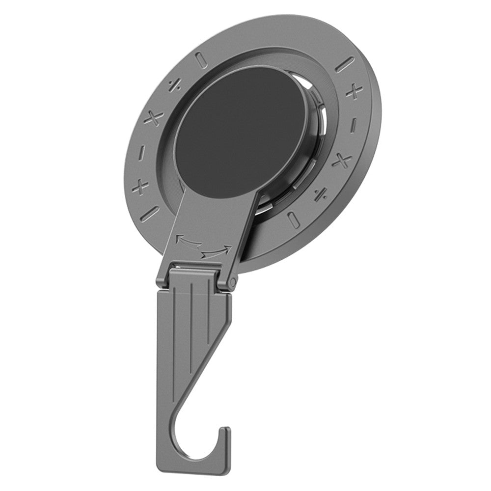 Multi-functional Magnetic Phone Stand Hook 360° Rotation Foldable Phone Ring Holder Buckle for iPhone Android