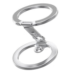 Multi-functional Magnetic Phone Stand Compatible with MagSafe 360 Degree Rotation Foldable Phone Holder with 1 / 4 Screw Hole