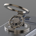 Magnetic Ring Holder Rotating Phone Stand Zinc Alloy Desktop Support Compatible with MagSafe