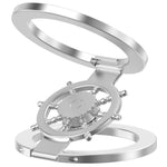 Magnetic Ring Holder Rotating Phone Stand Zinc Alloy Desktop Support Compatible with MagSafe