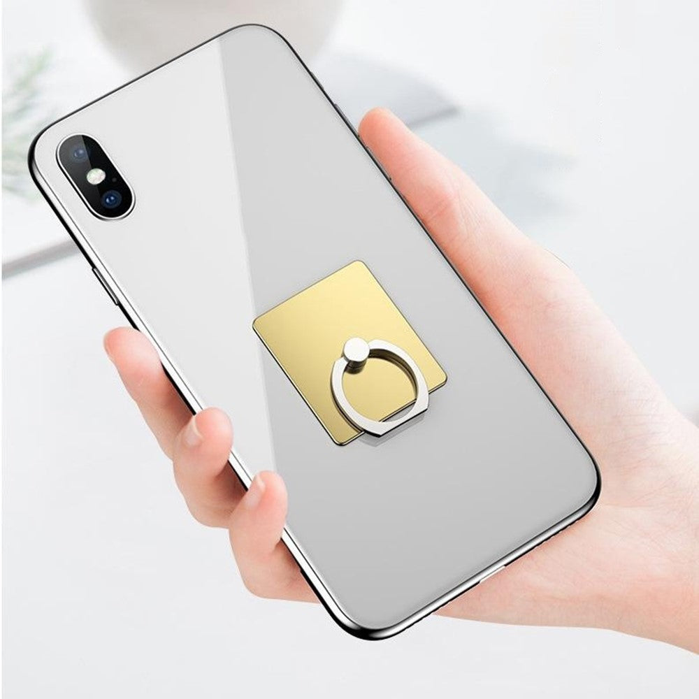 Multifunctional Ring Holder Stand for Phone Desktop Adhesive Metal Finger Grip Kickstand