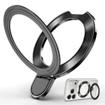 Phone Ring Grip Foldable Adjustable Phone Holder Kickstand with Adhesive