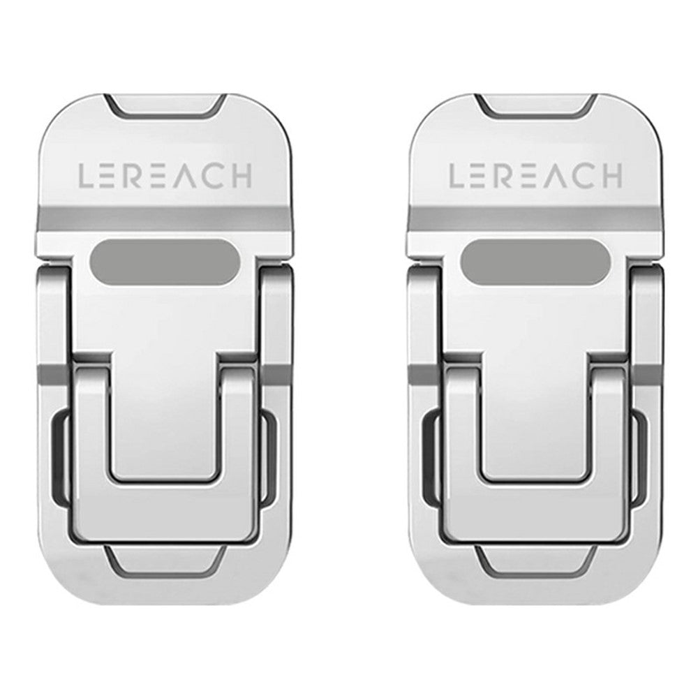 LEREACH AirLift Series StarStep Edition 2Pcs Laptop Stand Aluminum Alloy + Silicone Foldable Stand for Travel Commute Work