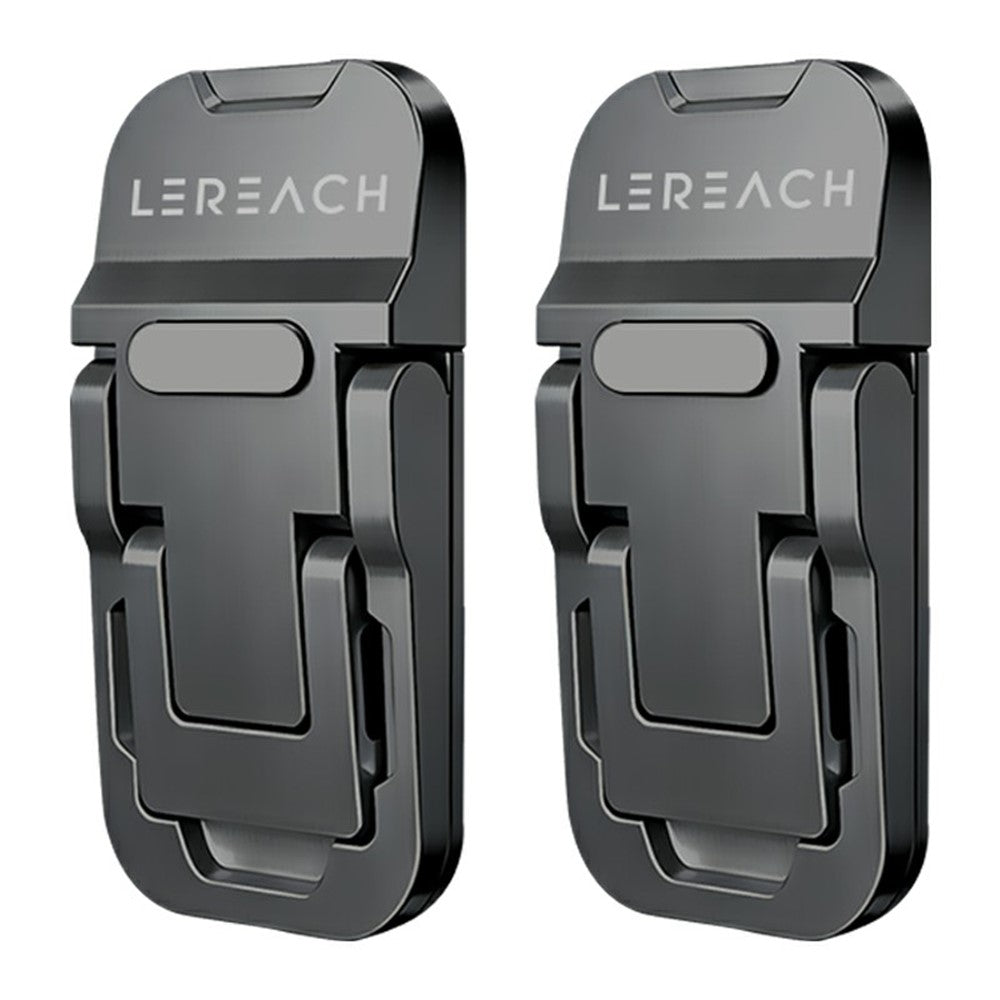 LEREACH AirLift Series StarStep Edition 2Pcs Laptop Stand Aluminum Alloy + Silicone Foldable Stand for Travel Commute Work