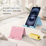 LEREACH LRFP-14 AirLift Series MagicMat Stand Foldable Bendable Silicone + Aluminum Phone Tablet Stand Holder