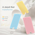LEREACH LRFP-14 AirLift Series MagicMat Stand Foldable Bendable Silicone + Aluminum Phone Tablet Stand Holder