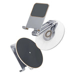 BONERUY L06X Aluminum Alloy Phone Tablet Stand 360 Degree Rotating Multi-Angle Adjustable Desktop Stand for Smartphone Tablet