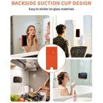 Phone Tablet Stand Flexible Foldable Silicone Suction Cup Adjustable Angle Rollable Holder for Travel Workout Desk