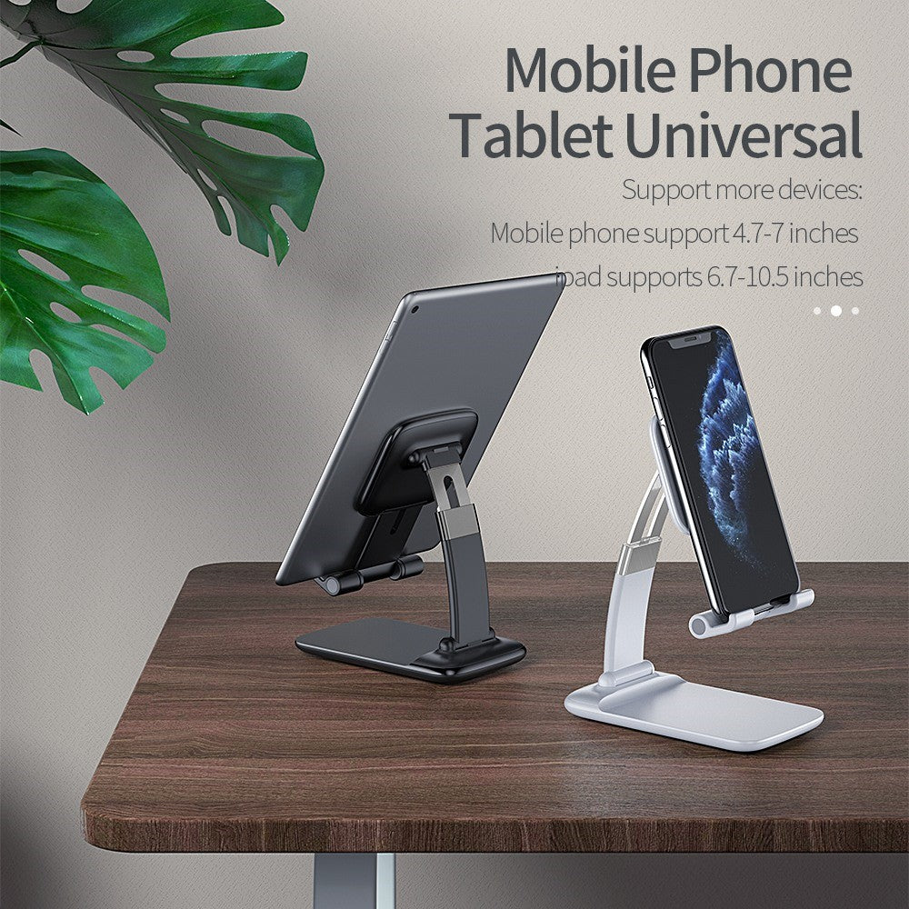 ESSAGER 45 Degree Desktop Cellphone Stand Stretchable Arm Folding Tablet Bracket