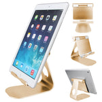 TP1 Universal Aluminum Alloy Adjustable Desktop Stand Phone Tablet Holder
