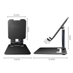 T09 Cell Phone Stand Height Angle Adjustable Anti-slip Phone Holder Desk Tablet Stand, Size: S