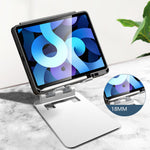 T09 Desktop Foldable Tablet Stand Holder Cell Phone Stand Height Angle Adjustable Mount, Size: L