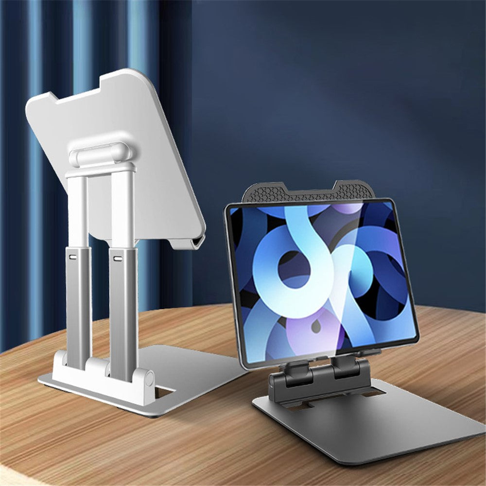 T09 Desktop Foldable Tablet Stand Holder Cell Phone Stand Height Angle Adjustable Mount, Size: L