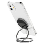 Foldable Metal Magnetic Desktop Ring Shape Phone Tablet Holder Zinc Alloy Cell Phone Stand