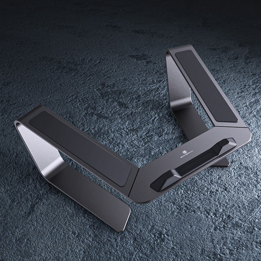 BONERUY P49 Desktop 11-15 tommer bærbar computerstander Bærbar aluminiumslegering hurtig varmeafledning Bærbar hæverholder