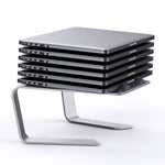 BONERUY P49 Desktop 11-15 tommer bærbar computerstander Bærbar aluminiumslegering hurtig varmeafledning Bærbar hæverholder