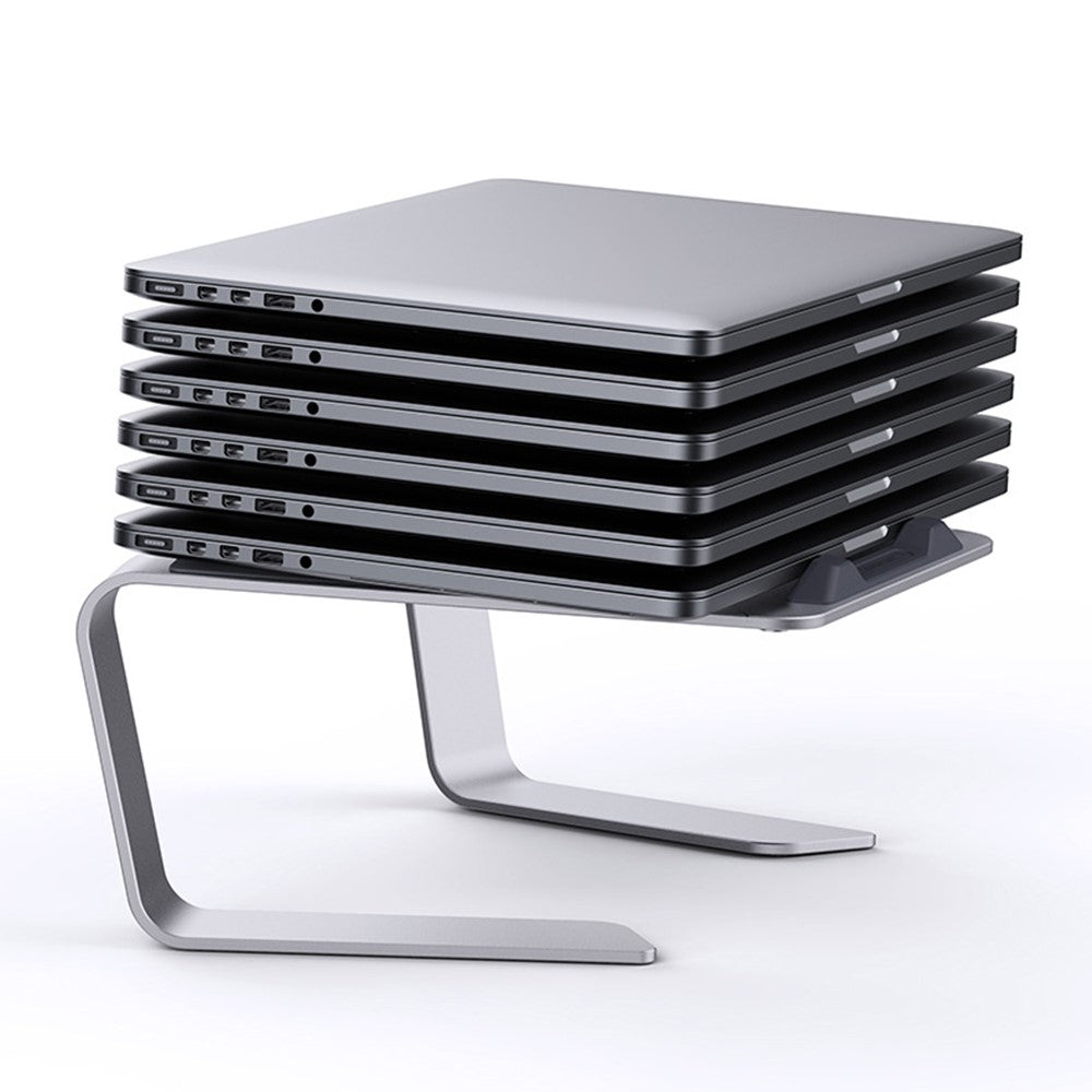 BONERUY P49 Desktop 11-15 tommer bærbar computerstander Bærbar aluminiumslegering hurtig varmeafledning Bærbar hæverholder