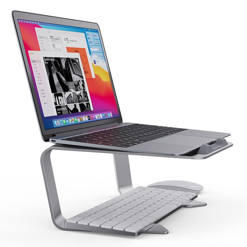 BONERUY P49 Desktop 11-15 tommer bærbar computerstander Bærbar aluminiumslegering hurtig varmeafledning Bærbar hæverholder