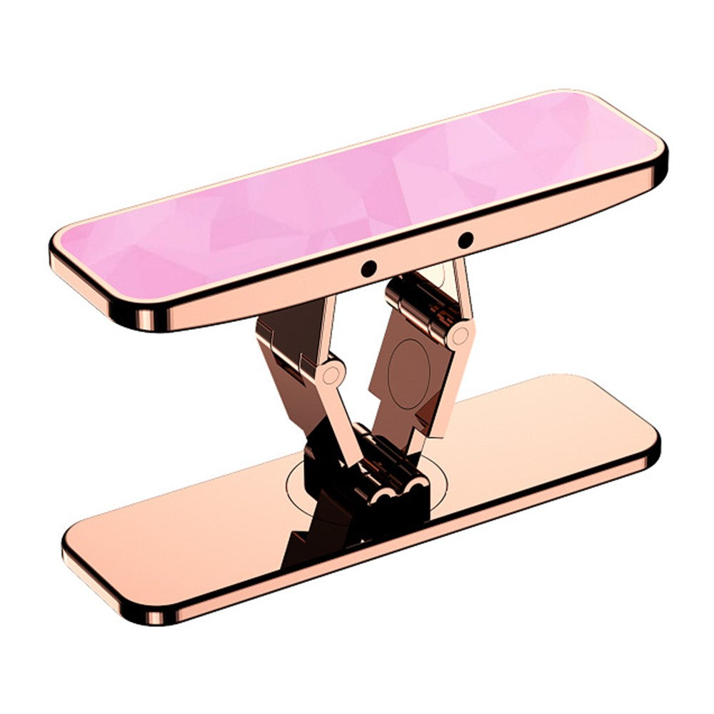 Universal Mini Mobile Phone Stand Foldable Rotatable Zinc Alloy Phone Kickstand Holder