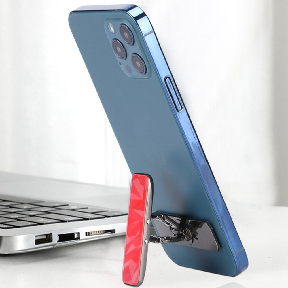 Universal Mini Mobile Phone Stand Foldable Rotatable Zinc Alloy Phone Kickstand Holder