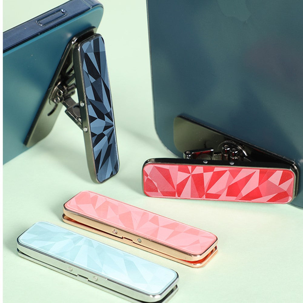 Universal Mini Mobile Phone Stand Foldable Rotatable Zinc Alloy Phone Kickstand Holder