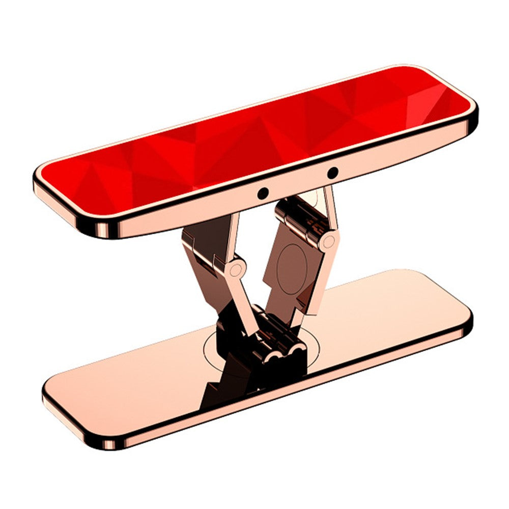 Universal Mini Mobile Phone Stand Foldable Rotatable Zinc Alloy Phone Kickstand Holder