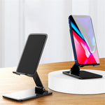 T15 Video Recording / Facetime Call Cell Phone Stand Angle Adjustable Folding Tablet Holder Bracket for Home Office