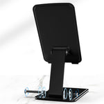 T15 Video Recording / Facetime Call Cell Phone Stand Angle Adjustable Folding Tablet Holder Bracket for Home Office