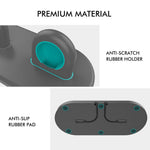 AHASTYLE PT116 til Apple Watch Opladerstander med Dobbelt Position Smartwatch Opladerholder Base