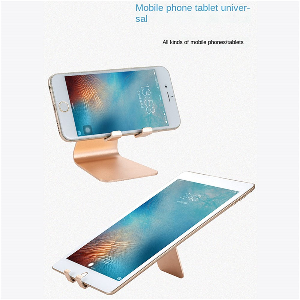 Z4A Small Size Adjustable Desktop Lazy Mobile Phone Tablet Holder Aluminum Alloy Stand Cellphone Tablet Bracket