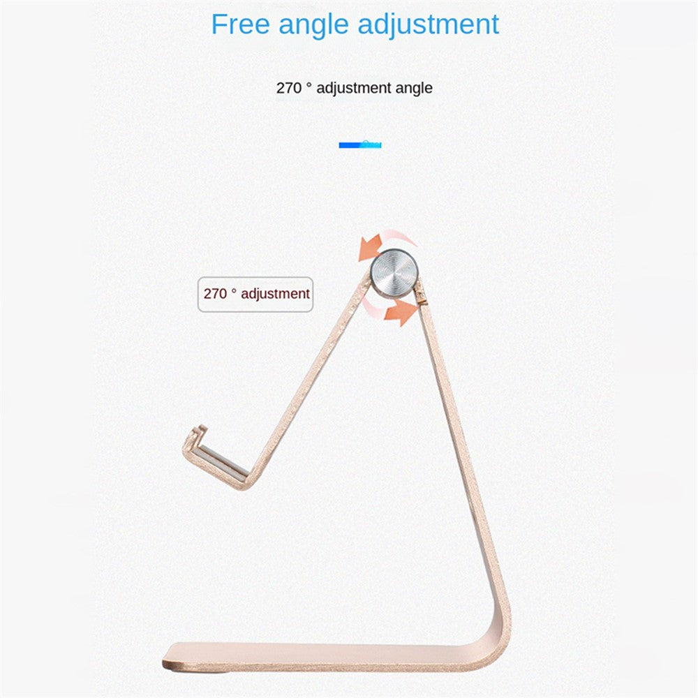 Z4A Large Size Adjustable Desktop Bracket Lazy Mobile Phone Tablet Holder Aluminum Alloy Stand