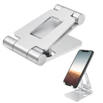 AS007 Foldable Smartphone Stand Holder Aluminum Alloy Cell Phone Stand Desktop Mount Bracket