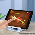 TM08 Foldable Aluminum Alloy Tablet Holder Stand Lazy Desktop Adjustable Phone Tablet Bracket