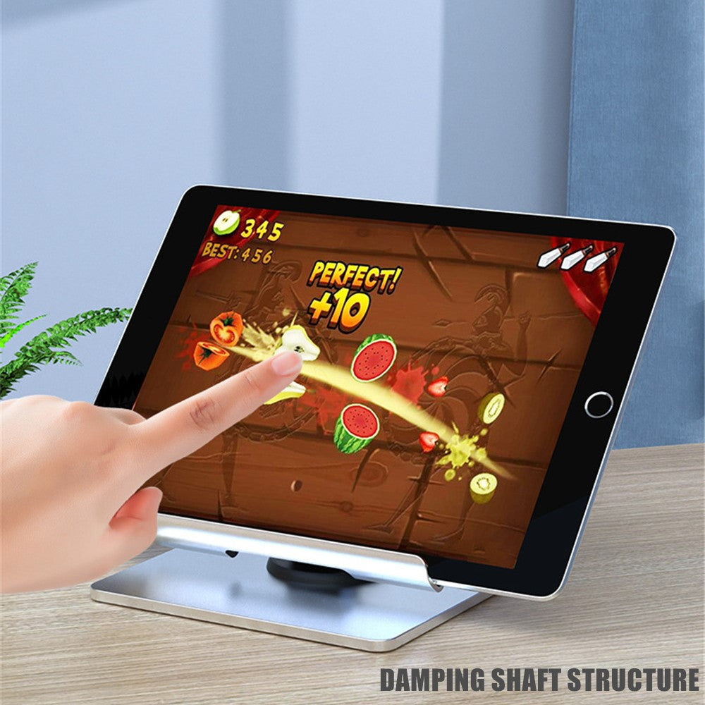TM08 Foldable Aluminum Alloy Tablet Holder Stand Lazy Desktop Adjustable Phone Tablet Bracket
