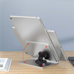 TM08 Foldable Aluminum Alloy Tablet Holder Stand Lazy Desktop Adjustable Phone Tablet Bracket