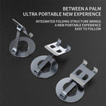 Tablet Stand 360-degree Rotating Aluminum Alloy Desktop Holder Foldable Mobile Phone Stand Adjustable Tablet Mount