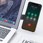 Laptop Side Mount Magnetic Phone Stand Holder PC+Aluminum Alloy Computer Monitor Expansion Bracket